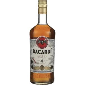 Bacardi Rum Anejo Cuatro 4yr 750ml