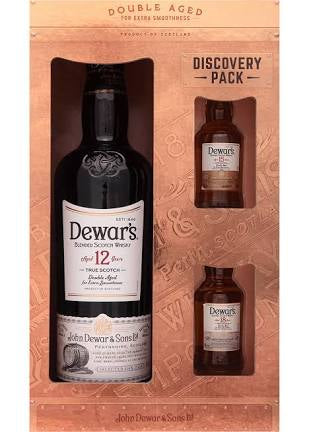 Dewars Blended Scotch 12yr W/2 50ml