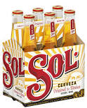 Sol Cerveza Original De Mexico 12oz 6 Pack  Bottles