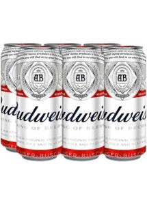 Budweiser 16oz 6pack