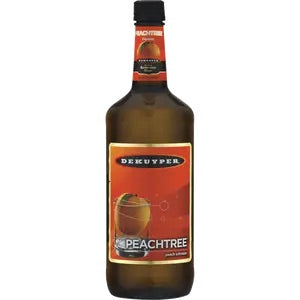 Dekuyper Pucker Peach Schnapps Liter