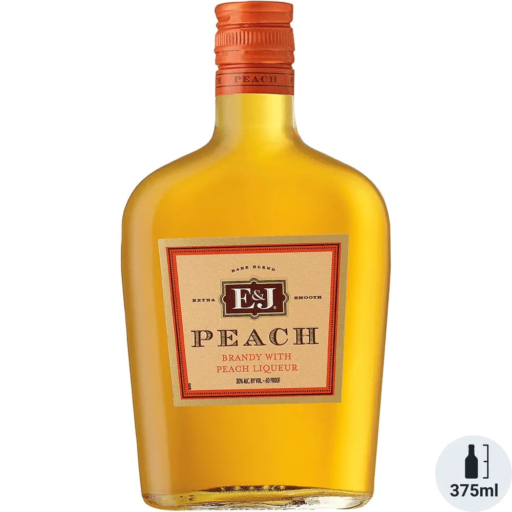 E&J Brandy Peach 60 375ML