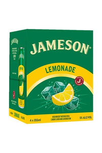 Jameson Lemonade Whiskey Rtd 4 Pack 355ml