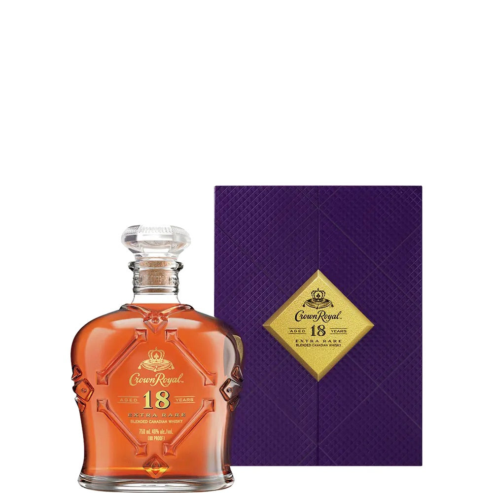 Crown Royal Canadian Ex Rare 18 Yr 750ml