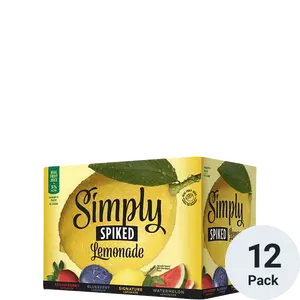 Simply Spiked Lemonade Variety 12 pack 355ml can