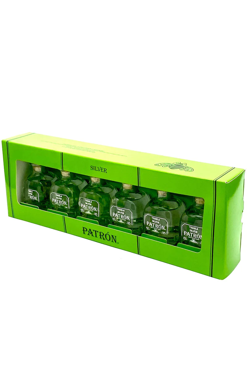 Patron Teq Silver 80 YRC 50ML 6pack
