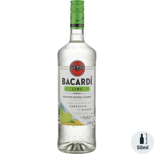 Bacardi Rum Lime 50 Ml